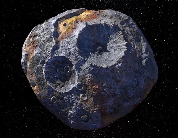 NASA가 내년 하반기 탐사에 나서려고 하는 ’16 프시케’ 소행성. /NASA