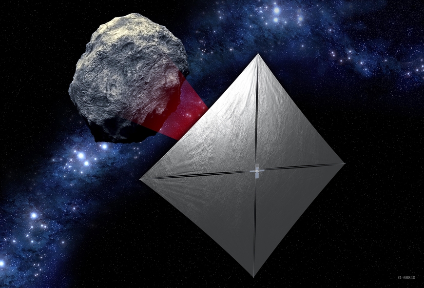 로켓과 분리된 이후 교신이 아예 안 되고 있는 'NEA 스카우트'. /NASA 제공