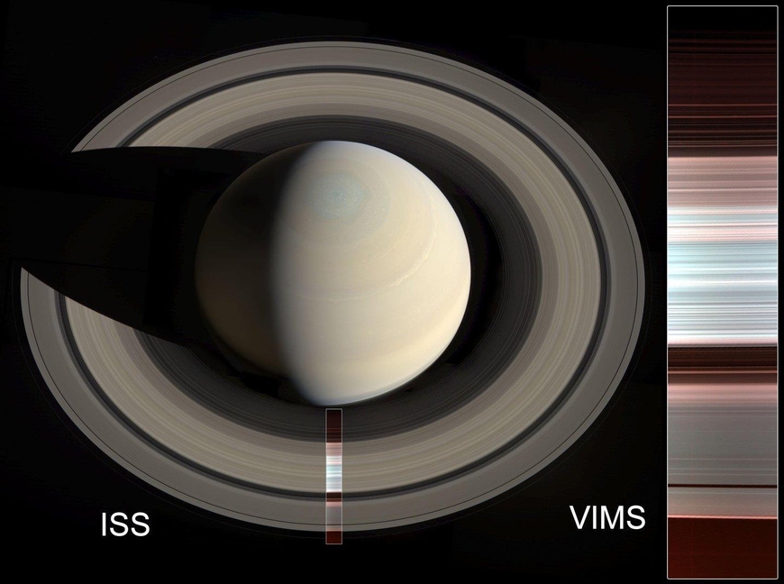 토성 탐사선 카시니호가 촬영한 A·B·C 고리 분석 사진 /NASA