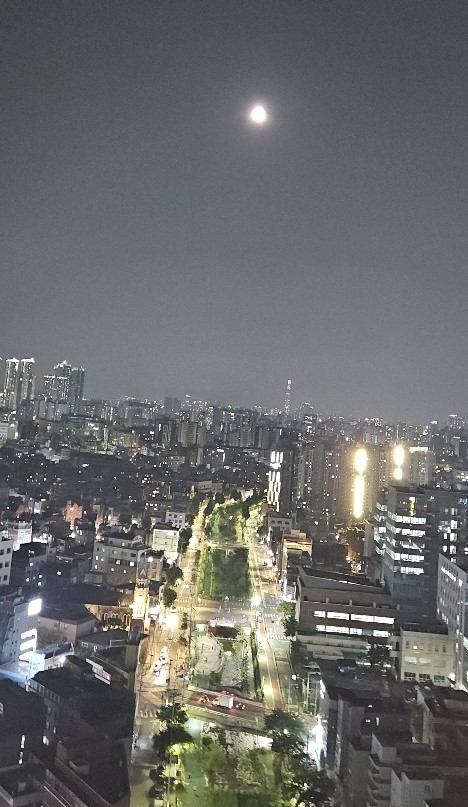 cosmos times, 서울 상공에도 슈퍼 블루문이 떴다. 