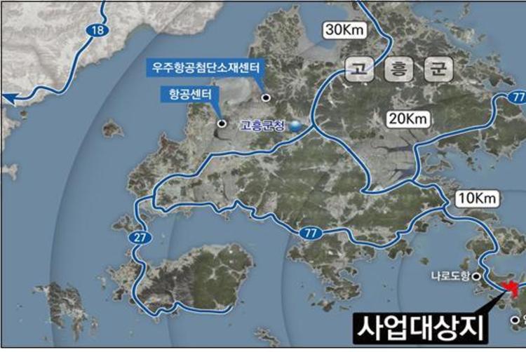 고흥 우주발사체 국가산단 조성 속도 낸다