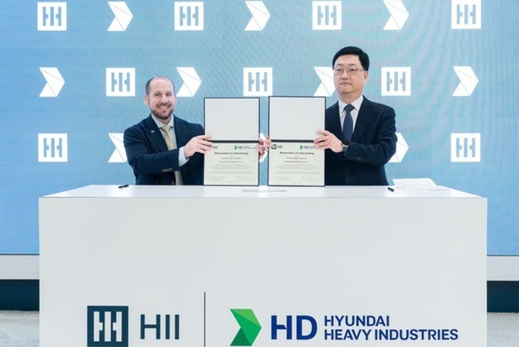 HD현대, 美 최대 방산 조선사와 '함정 동맹' 체결
